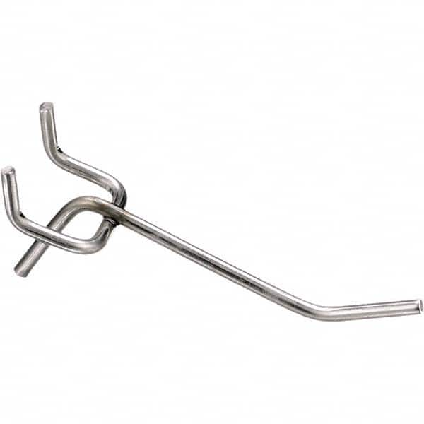 Marlin Steel Wire Products - Pegboard Hooks Type: Single Vertical End Hook Projection: 4-1/8 (Inch) - Americas Tooling