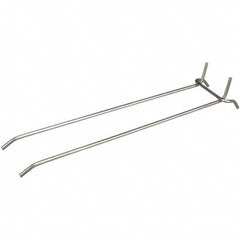 Marlin Steel Wire Products - Pegboard Hooks Type: Double Vertical End Hook Projection: 8-27/32 (Inch) - Americas Tooling