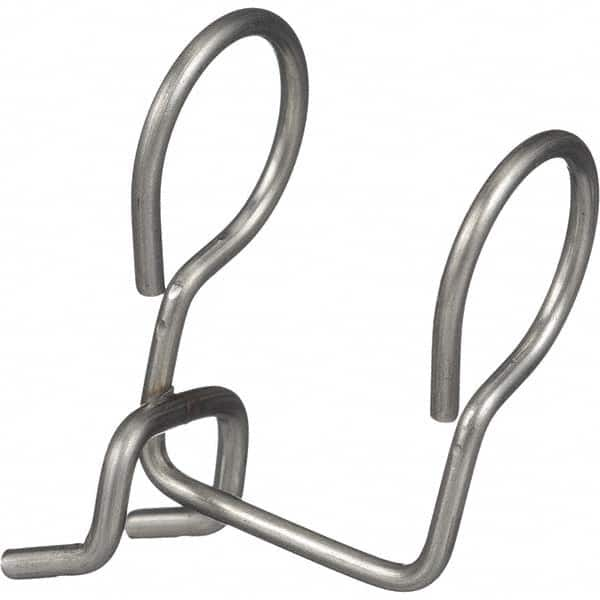 Marlin Steel Wire Products - Pegboard Hooks Type: Single Vertical End Hook Projection: 2 (Inch) - Americas Tooling