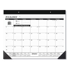 AT-A-GLANCE - Note Pads, Writing Pads & Notebooks Writing Pads & Notebook Type: Desk Pad Size: 22 x 17 - Americas Tooling