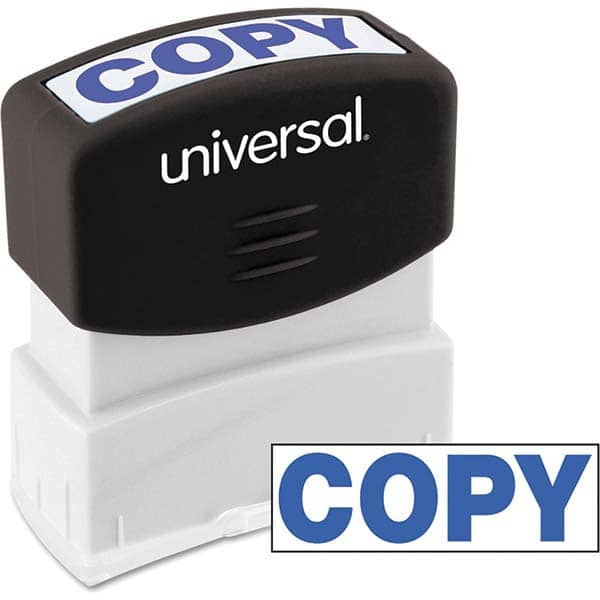 UNIVERSAL - Pre-inked Stock Stamps Type: Message Message: COPY - Americas Tooling