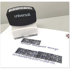 UNIVERSAL - Pre-inked Stock Stamps Type: Message Message: Obscures Data - Americas Tooling