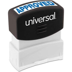 UNIVERSAL - Pre-inked Stock Stamps Type: Message Message: APPROVED - Americas Tooling