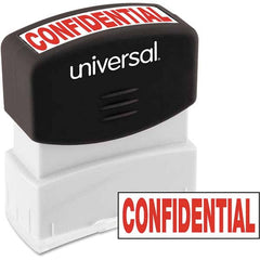 UNIVERSAL - Pre-inked Stock Stamps Type: Message Message: CONFIDENTIAL - Americas Tooling