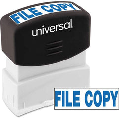 UNIVERSAL - Pre-inked Stock Stamps Type: Message Message: FILE COPY - Americas Tooling