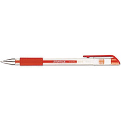 UNIVERSAL - Pens & Pencils Type: Comfort Grip Stick Pen Color: Red - Americas Tooling