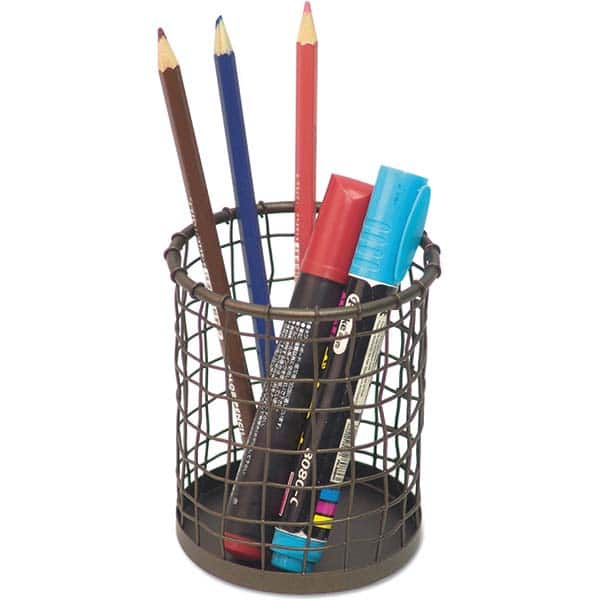 UNIVERSAL - Desktop File Organizers Type: Pencil Cup Color: Bronze - Americas Tooling