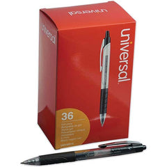 Comfort Grip Retractable Pen: 0.7 mm Tip, Black Ink