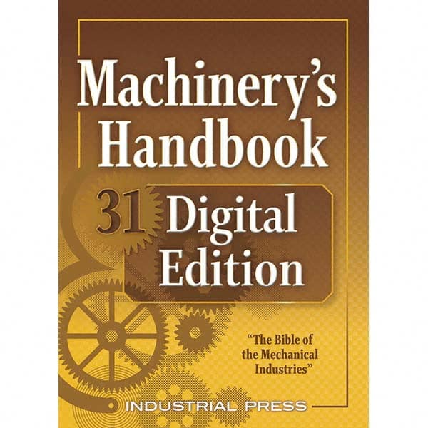 Industrial Press - Reference Manuals & Books Applications: Metalworking Subcategory: Machinery's Handbook - Americas Tooling