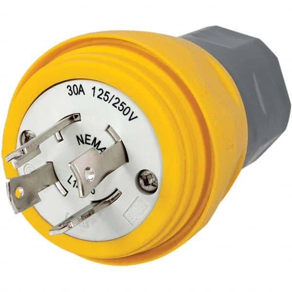 Hubbell Wiring Device-Kellems - 125V 30A NEMA L14-30P Industrial Twist Lock Plug - Americas Tooling