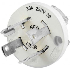 Hubbell Wiring Device-Kellems - 3-Phase Delta 250 VAC 30A NEMA L15-30P Industrial Twist Lock Plug - Americas Tooling