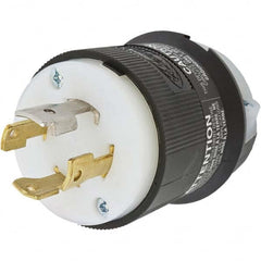 Hubbell Wiring Device-Kellems - 3-Phase Wye 277/480 VAC 30A NEMA L19-30P Industrial Twist Lock Plug - Americas Tooling