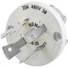 Hubbell Wiring Device-Kellems - 3-Phase Delta 480 VAC 20A NEMA L16-20P Industrial Twist Lock Plug - Americas Tooling