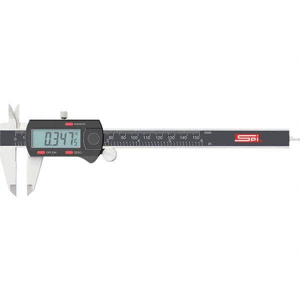 SPI - 0 to 150mm Range, 0.01mm Resolution, Electronic Caliper - Americas Tooling