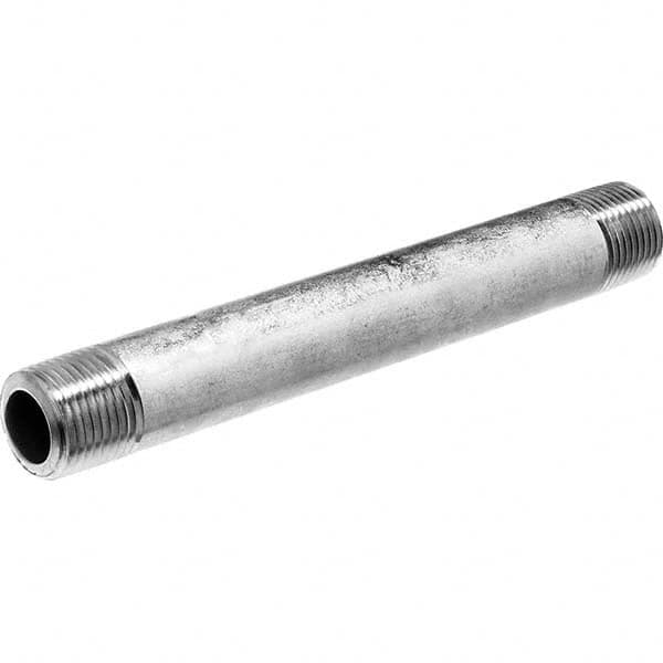 USA Sealing - 3/4 x 6" 304 Stainless Steel Pipe Nipple - Americas Tooling