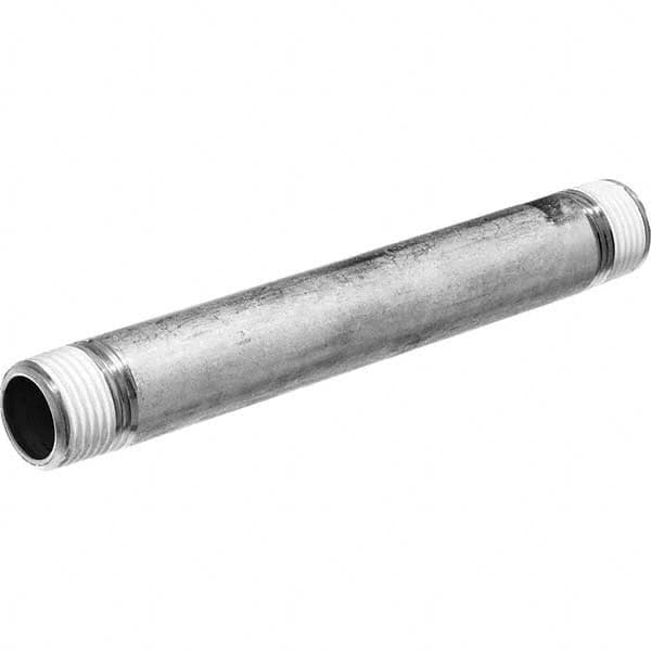 USA Sealing - 3/8 x 2" 316 Stainless Steel Pipe Nipple - Americas Tooling