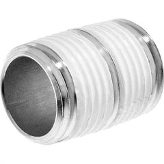 USA Sealing - 1/8 x 0.75" 304 Stainless Steel Pipe Nipple - Americas Tooling