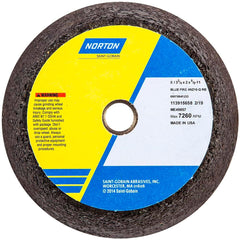 Norton - Tool & Cutter Grinding Wheels Wheel Type: Type 11 Superabrasive Wheel Type Number: B42 - Americas Tooling