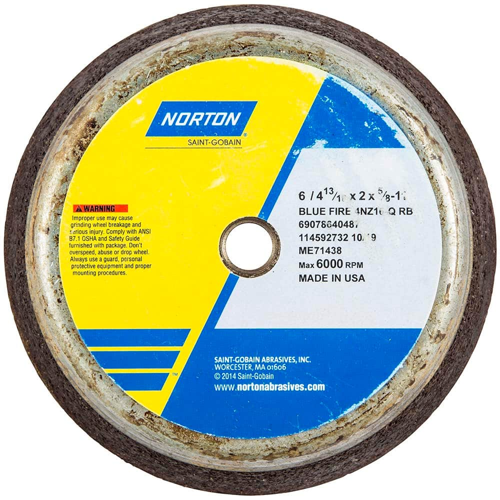 Norton - Tool & Cutter Grinding Wheels Wheel Type: Type 11 Superabrasive Wheel Type Number: B42 - Americas Tooling