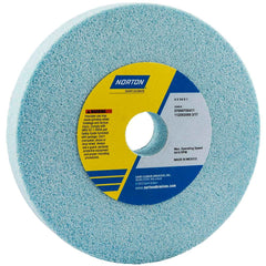 Norton - Bench & Pedestal Grinding Wheels Wheel Diameter (Inch): 6 Hole Size (Inch): 1 - Americas Tooling