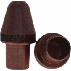 Tuffaloy - Spot Welder Tips For Use With: 7RW Cap Taper Electrode Holder Type: Male Cap A Nose (Pointed) - Americas Tooling