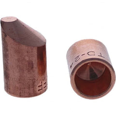 Tuffaloy - Spot Welder Tips For Use With: 4RW Cap Taper Electrode Holder Type: Female Cap D Nose (Offset) - Americas Tooling