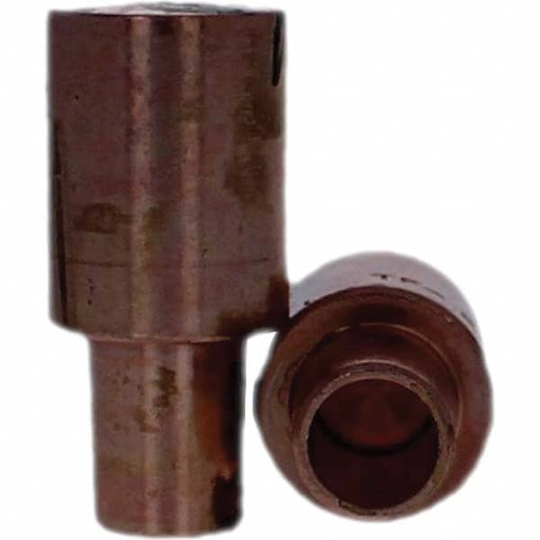 Tuffaloy - Spot Welder Tips For Use With: 7RW Cap Taper Electrode Holder Type: Male Cap F Nose (Radius) - Americas Tooling