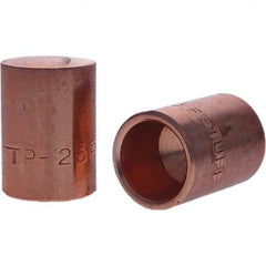 Tuffaloy - Spot Welder Tips For Use With: 6RW Cap Taper Electrode Holder Type: Female Cap F Nose (Radius) - Americas Tooling