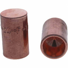 Tuffaloy - Spot Welder Tips For Use With: 4RW Cap Taper Electrode Holder Type: Female Cap F Nose (Radius) - Americas Tooling