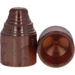 Tuffaloy - Spot Welder Tips For Use With: 4RW Cap Taper Electrode Holder Type: Female Cap S Nose - Americas Tooling