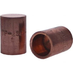 Tuffaloy - Spot Welder Tips For Use With: 5RW Cap Taper Electrode Holder Type: Female Cap C Nose (Flat) - Americas Tooling