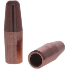 Tuffaloy - Spot Welder Tips For Use With: 4RW Electrode Holder Type: Straight Tip A Nose (Pointed) - Americas Tooling