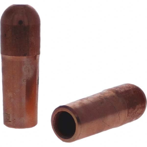 Tuffaloy - Spot Welder Tips For Use With: 4RW Electrode Holder Type: Straight Tip B Nose (Dome) - Americas Tooling