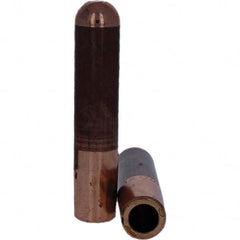 Tuffaloy - Spot Welder Tips For Use With: 7RW Electrode Holder Type: Straight Tip B Nose (Dome) - Americas Tooling