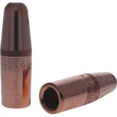 Tuffaloy - Spot Welder Tips For Use With: 6RW Electrode Holder Type: Straight Tip A Nose (Pointed) - Americas Tooling