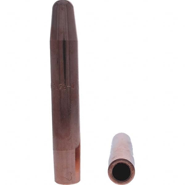 Tuffaloy - Spot Welder Tips For Use With: 5RW Electrode Holder Type: Straight Tip A Nose (Pointed) - Americas Tooling