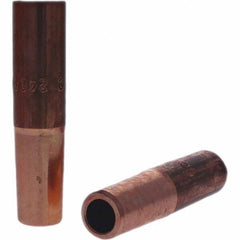 Tuffaloy - Spot Welder Tips For Use With: 4RW Electrode Holder Type: Straight Tip C Nose (Flat) - Americas Tooling