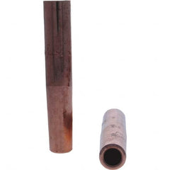 Tuffaloy - Spot Welder Tips For Use With: 4RW Electrode Holder Type: Straight Tip C Nose (Flat) - Americas Tooling