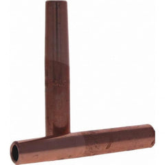 Tuffaloy - Spot Welder Tips For Use With: 4RW Electrode Holder Type: Straight Tip C Nose (Flat) - Americas Tooling