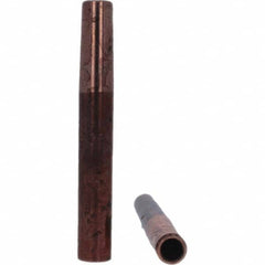 Tuffaloy - Spot Welder Tips For Use With: 4RW Electrode Holder Type: Straight Tip C Nose (Flat) - Americas Tooling