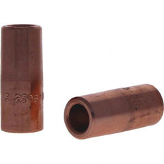 Tuffaloy - Spot Welder Tips For Use With: 5RW Electrode Holder Type: Straight Tip C Nose (Flat) - Americas Tooling