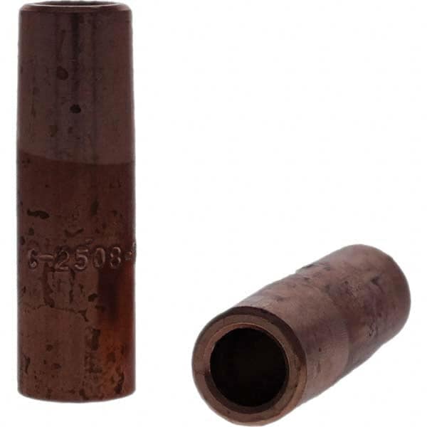 Tuffaloy - Spot Welder Tips For Use With: 5RW Electrode Holder Type: Straight Tip C Nose (Flat) - Americas Tooling