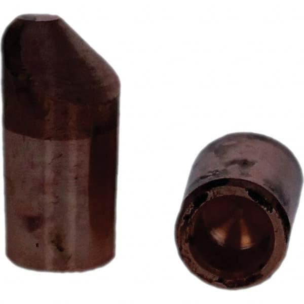 Tuffaloy - Spot Welder Tips For Use With: 5RW Electrode Holder Type: Straight Tip D Nose (Offset) - Americas Tooling