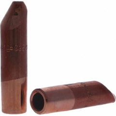 Tuffaloy - Spot Welder Tips For Use With: 6RW Electrode Holder Type: Straight Tip D Nose (Offset) - Americas Tooling