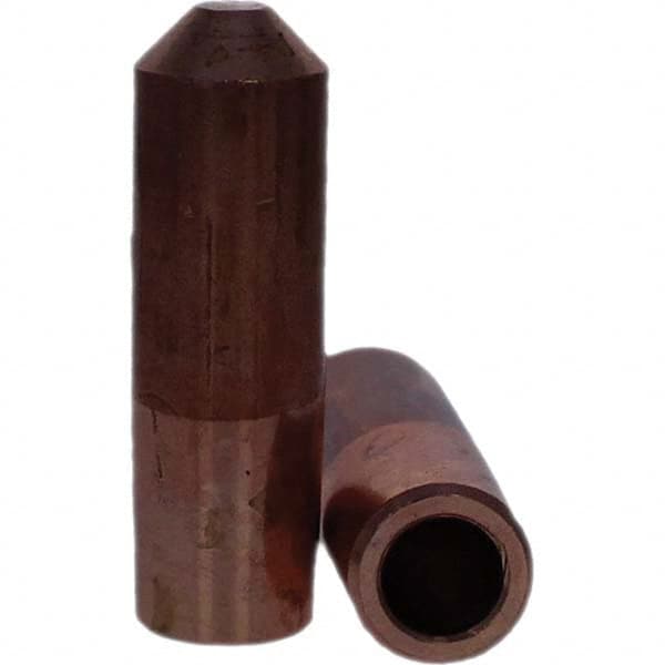 Tuffaloy - Spot Welder Tips For Use With: 5RW Electrode Holder Type: Straight Tip E Nose (Truncated) - Americas Tooling