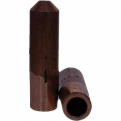 Tuffaloy - Spot Welder Tips For Use With: 5RW Electrode Holder Type: Straight Tip E Nose (Truncated) - Americas Tooling