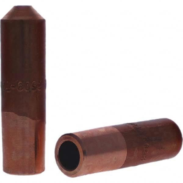 Tuffaloy - Spot Welder Tips For Use With: 4RW Electrode Holder Type: Straight Tip E Nose (Truncated) - Americas Tooling