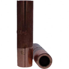 Tuffaloy - Spot Welder Tips For Use With: 7RW Electrode Holder Type: Straight Tip F Nose (Radius) - Americas Tooling