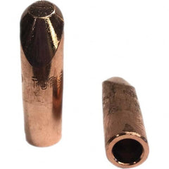 Tuffaloy - Spot Welder Tips For Use With: 5RW Electrode Holder Type: Straight Tip H Nose (Angled Offset) - Americas Tooling