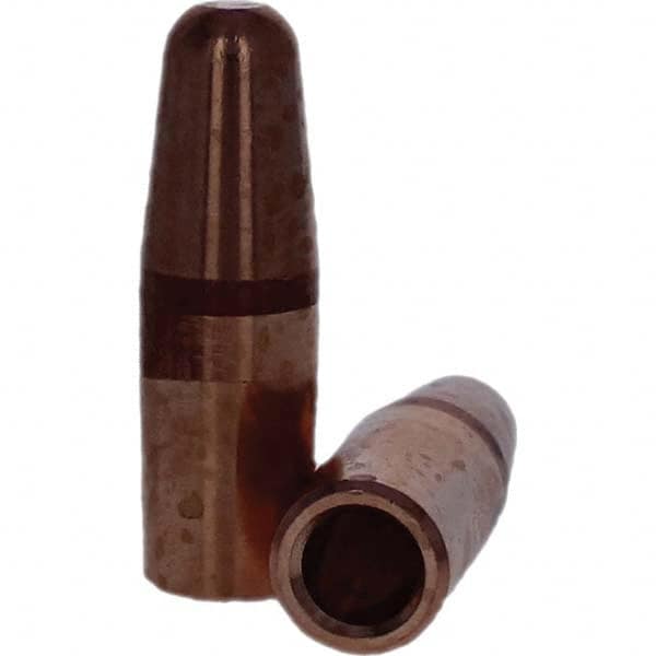 Tuffaloy - Spot Welder Tips For Use With: 5RW Electrode Holder Type: Straight Tip A Nose (Pointed) - Americas Tooling